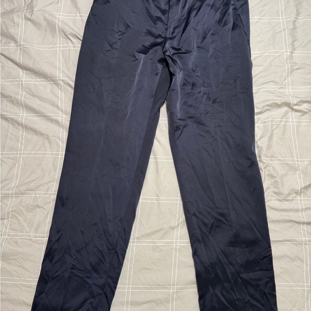 Zara Men's Dark Blue Dress Pants